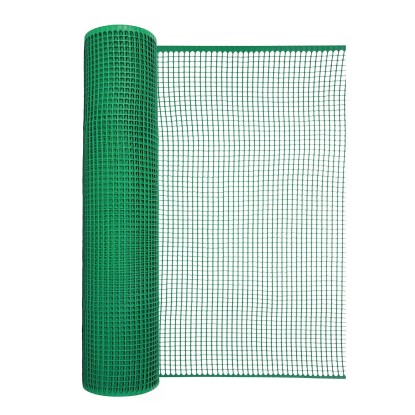 Siatka plastikowa 340 g/m2 ocz. 15 x 15 mm, zielona - 1 x 25 m Siatka plastikowa 340 g/m2 ocz. 15 x 15 mm, zielona - 1 x 25 m