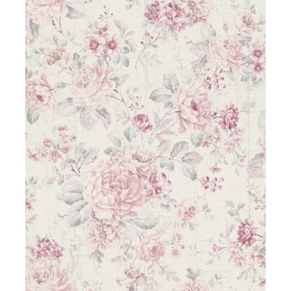 Tapeta PEONIA winylowa na flizelinie kremowa Tapeta PEONIA winylowa na flizelinie kremowa