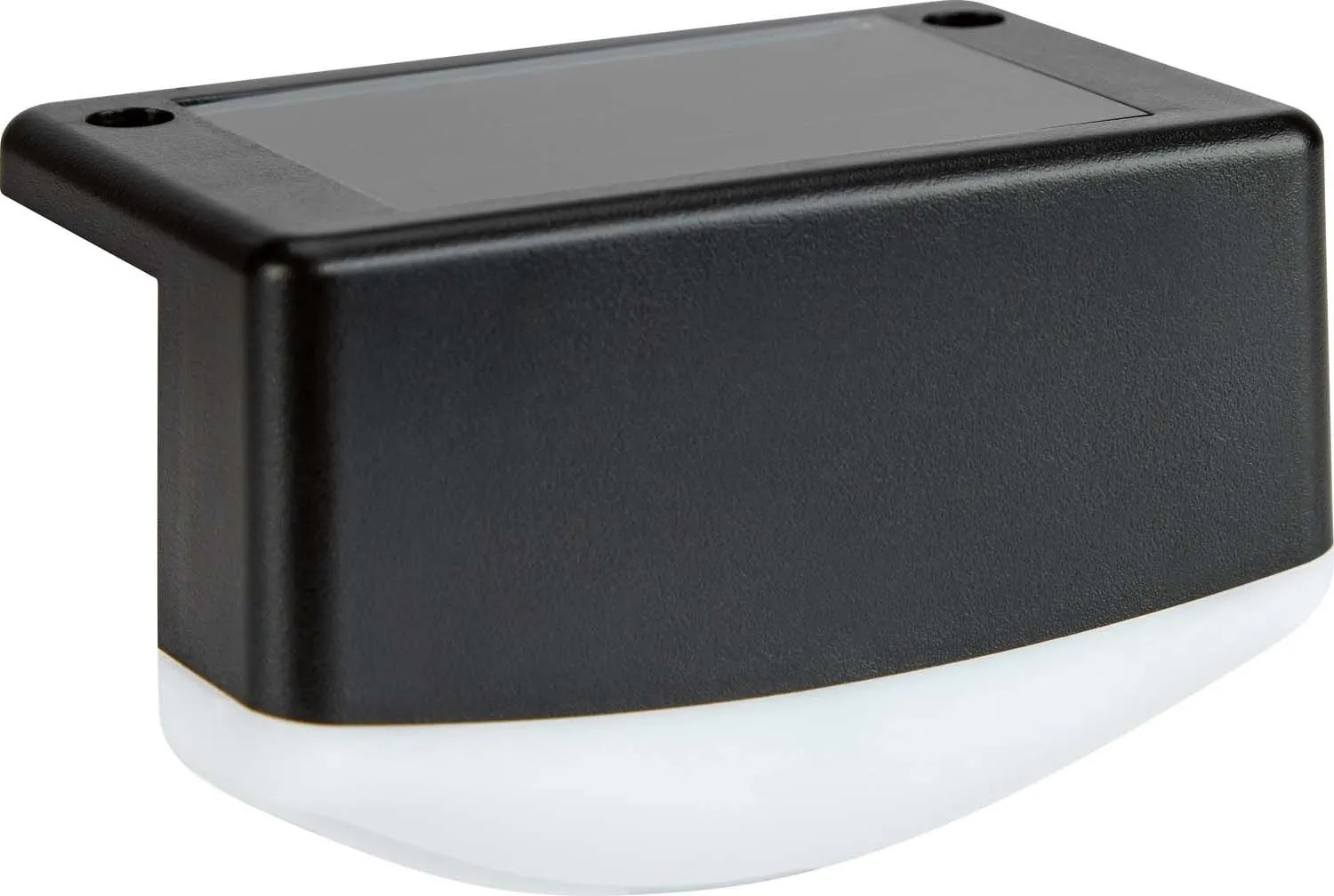 Kinkiet solarny ogrodzeniowy 2xLED IP44 czarny 4 szt. Kinkiet solarny ogrodzeniowy 2xLED IP44 czarny 4 szt.