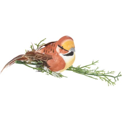 Ptaszek na klipsie mix kolorów Ptaszek na klipsie mix kolorów