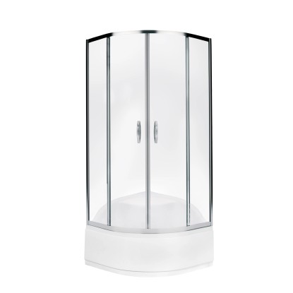 Durasan Kabina prysznicowa Parma 80 Clear z brodzikiem Durasan Kabina prysznicowa Parma 80 Clear z brodzikiem