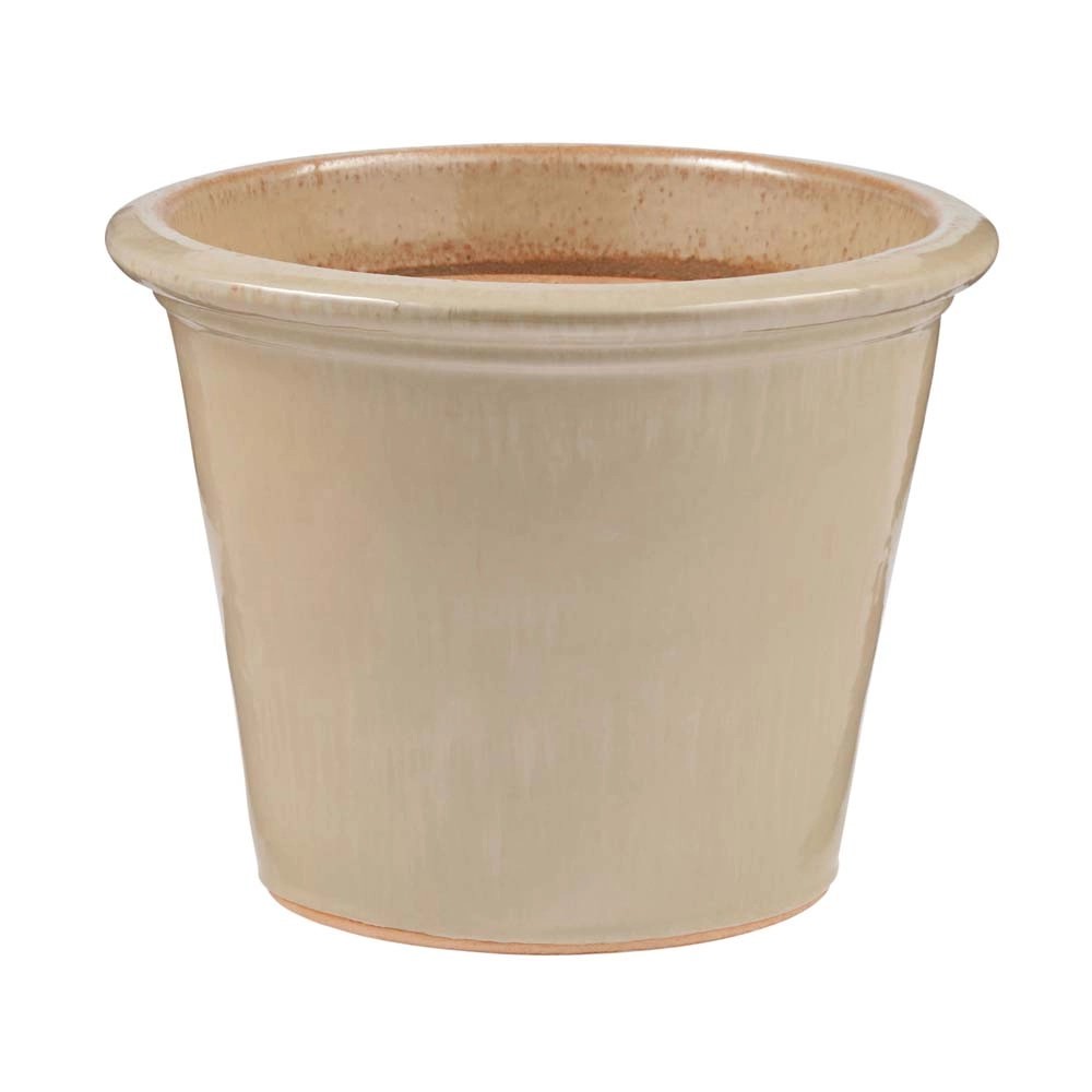 Donica szkliwiona Saxon krem - 35 x 27 cm Donica szkliwiona Saxon krem - 35 x 27 cm