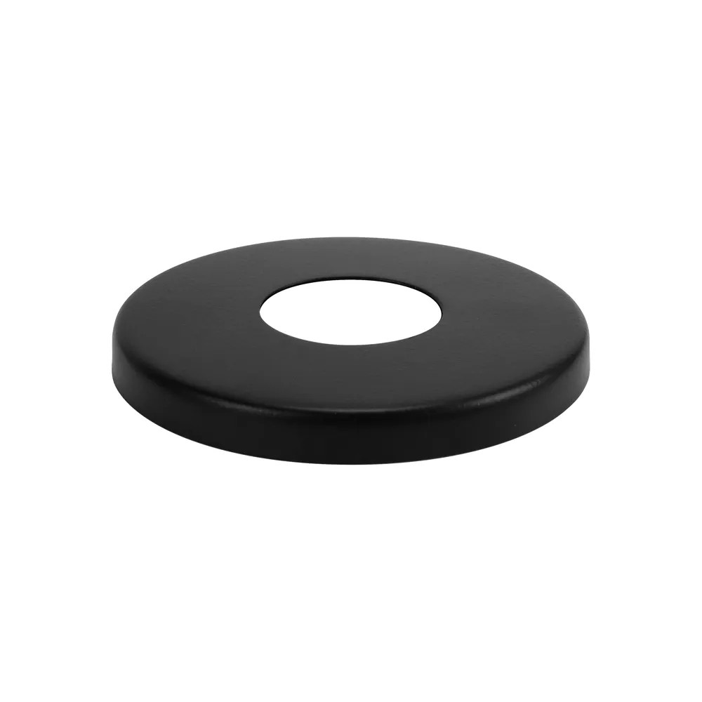 Tycner Rozeta płaska 3/4 - 70 mm czarna Tycner Rozeta płaska 3/4 - 70 mm czarna