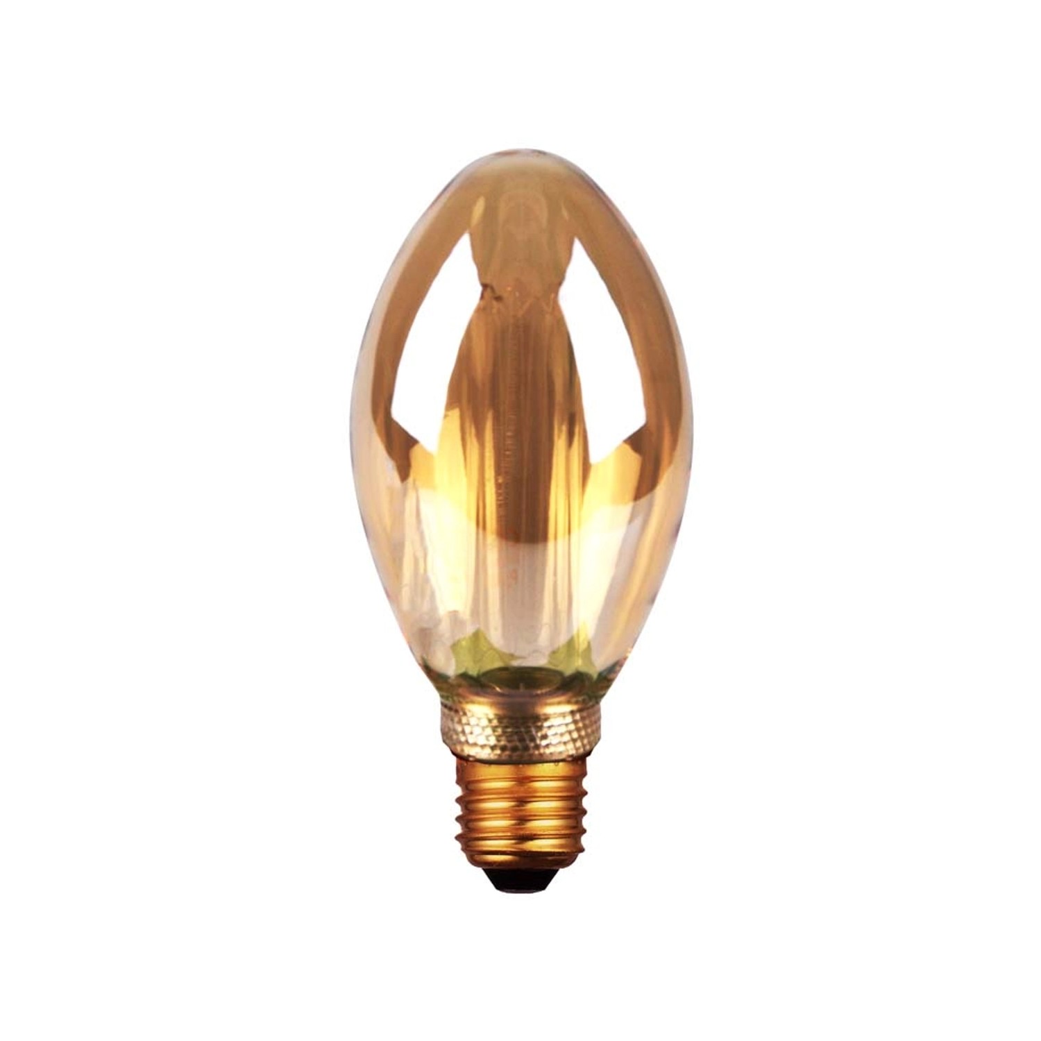 Zdjęcia - Żarówka Polux  LED DECO Vintage B75 Amber 200lm 1800K 4W E27 