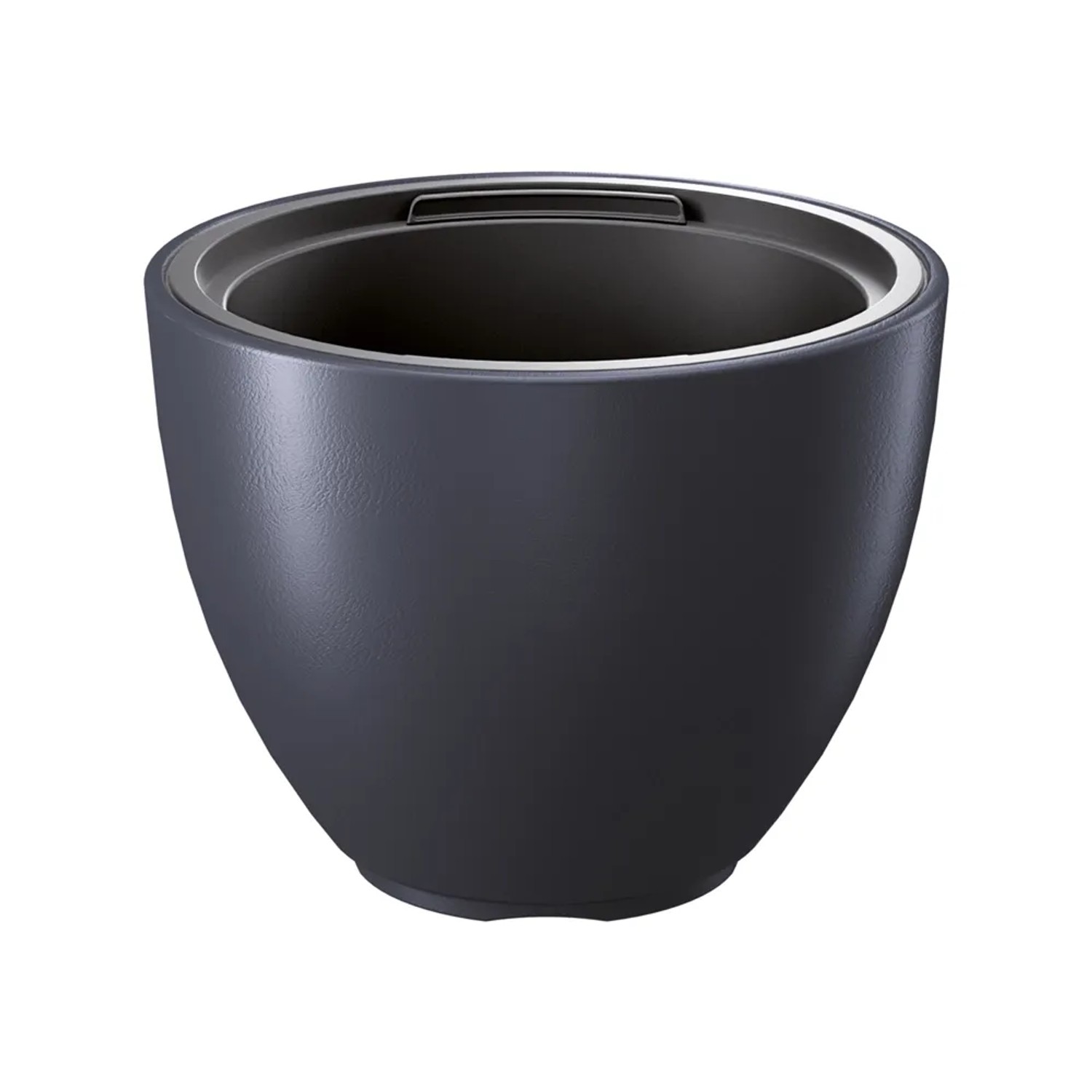 Prosperplast Doniczka Heos czarna 29,8 cm