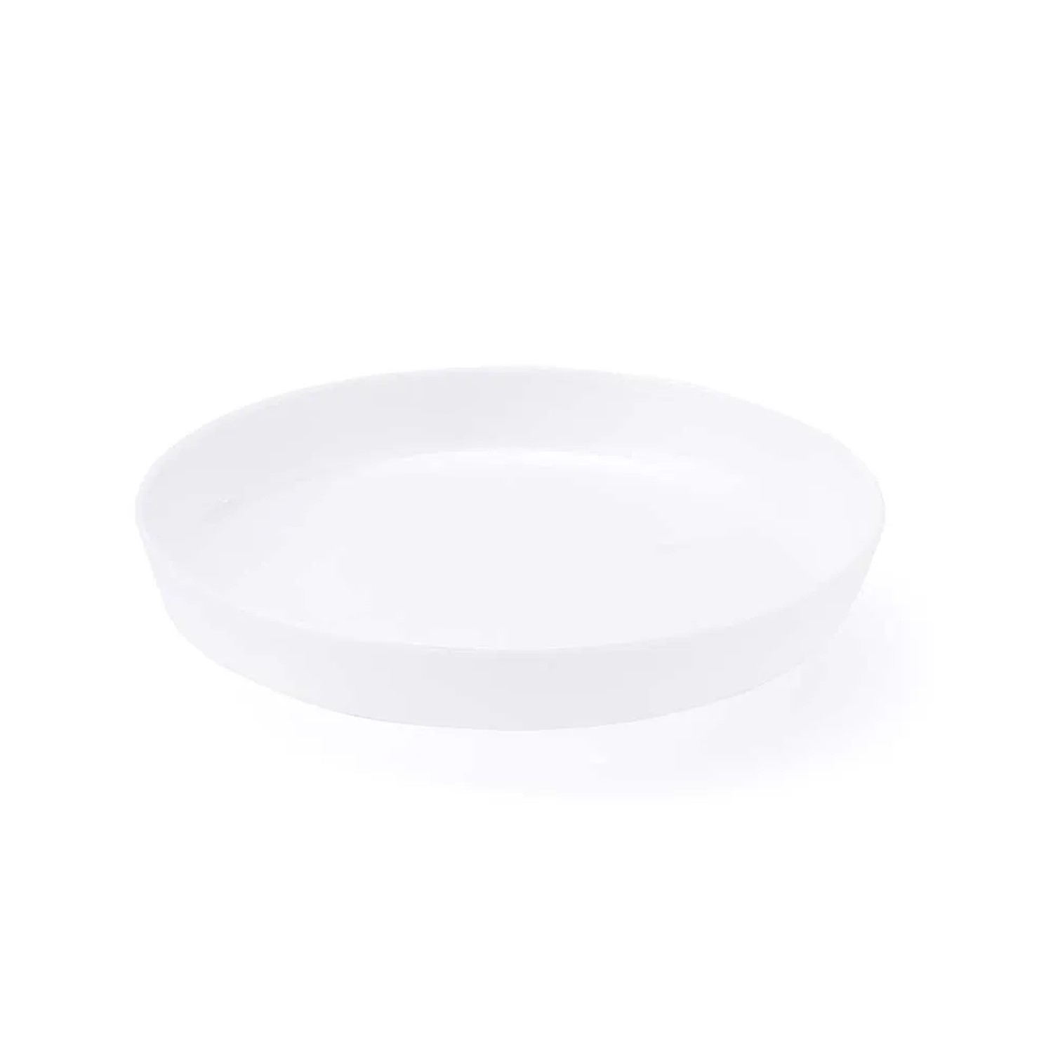 Podstawka plastikowa nr 2 biała śr. 12,6 cm