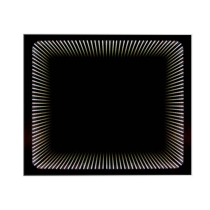 Dubiel Vitrum Lustro Wenecja z oświetleniem LED 65 cm x 79 cm