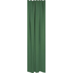 Zasłona DARK zaciemniająca na taśmie 140 x 270 cm zielona