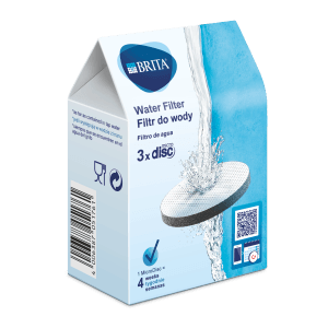BRITA MicroDisc 3-pak filtrów do wody do systemów filtrujących.