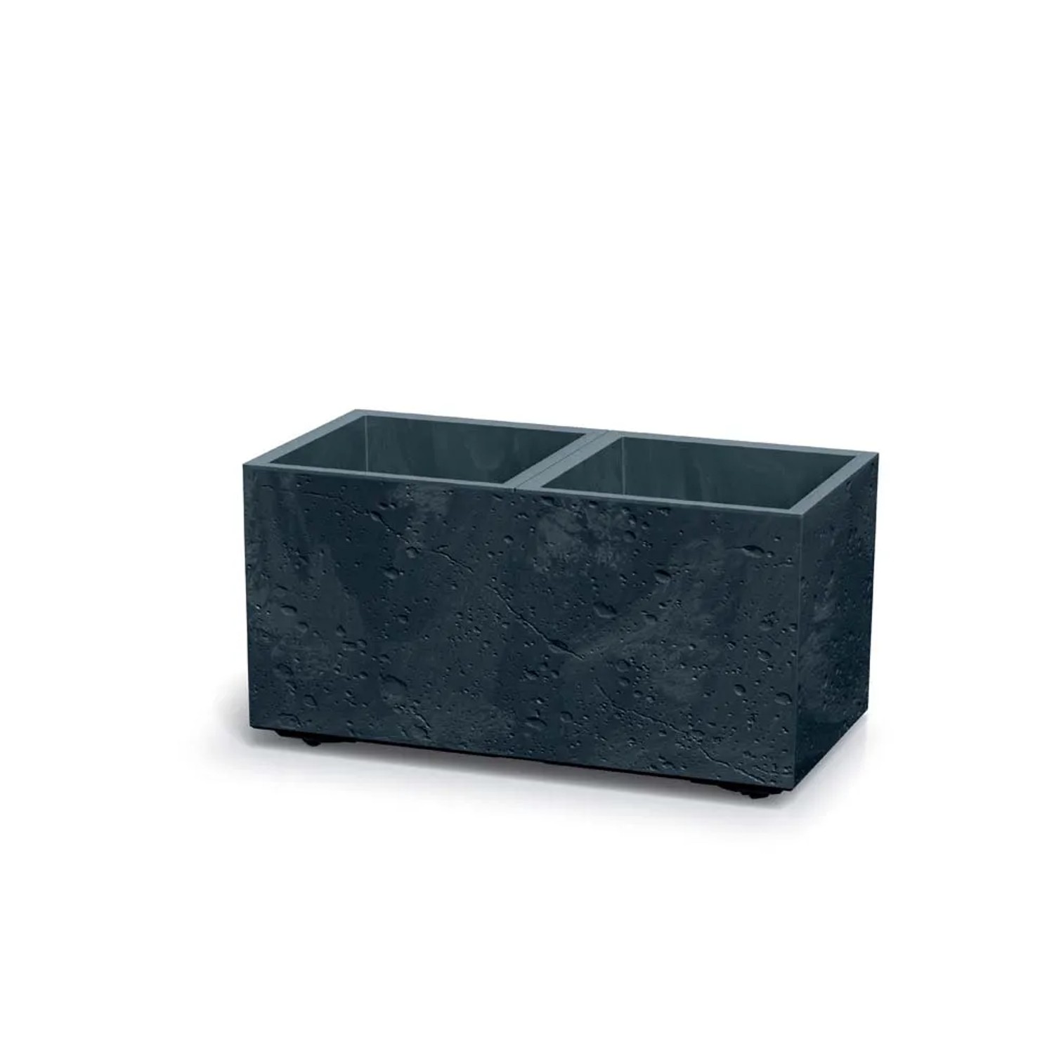 Prosperplast Donica Sierra antracyt - 58 x 29 x 29 cm