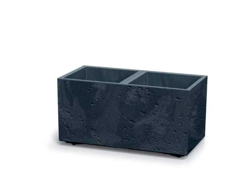 Prosperplast Donica Sierra antracyt - 58 x 29 x 29 cm