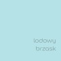 Próbka koloru t.b.t. „lodowy brząsk“ (Lodowy brzęk), farba do ścian.