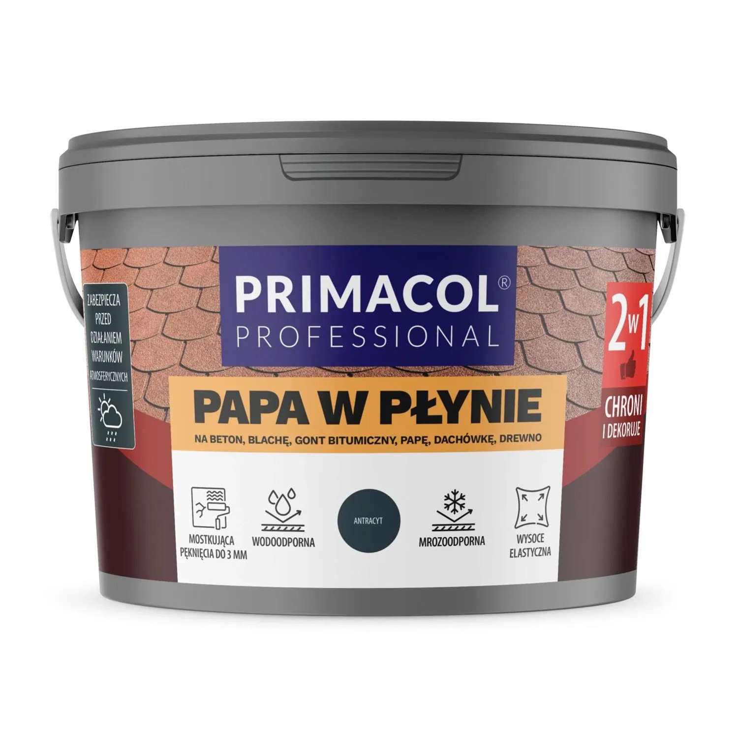 Primacol Papa w płynie antracytowa 10 kg