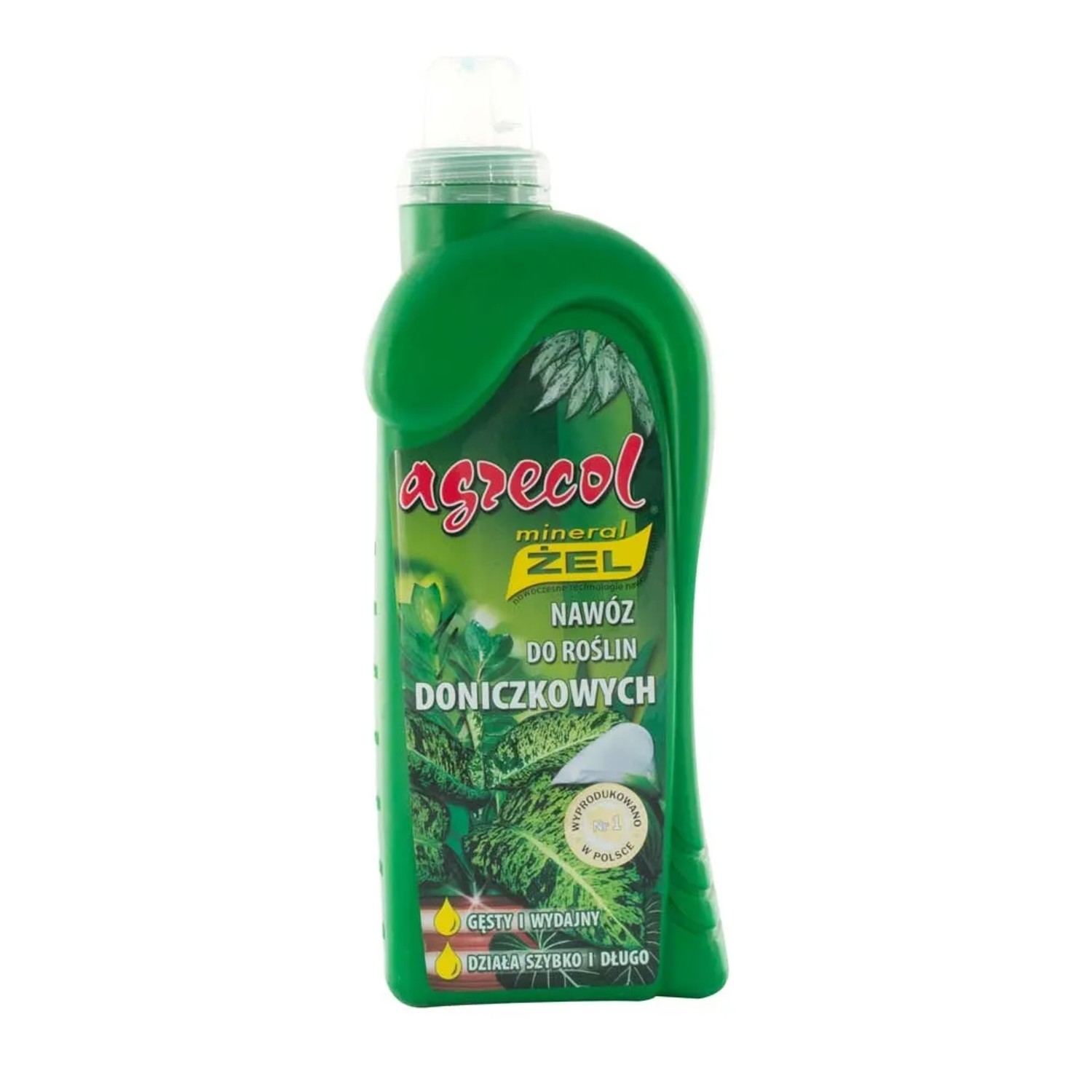 Agrecol Nawóz mineral żel do roślin doniczkowych 1 l.
