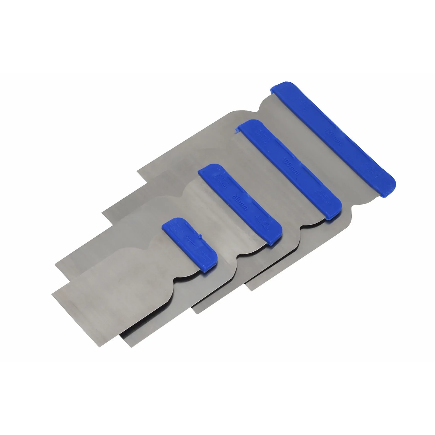 LUX-TOOLS Zestaw szpachli japońskich stalowych Basic - 4-cz.