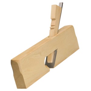 LUX Zdzierak strug Classic, ostrze 27 mm, z drewna bukowego do precyzyjnego strugania.