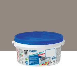 Wiadro fugi do płytek Mapei, Kerapoxy Easy Design, biało-niebieski pojemnik.