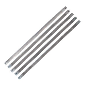 Zestaw 5 brzeszczotów LUX do metalu, 150 mm, do pił ręcznych i pilników.