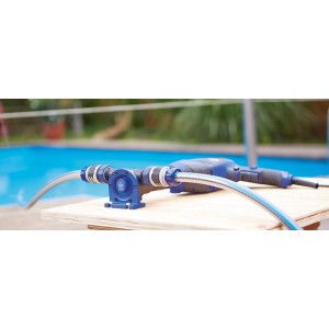 Pompa do wiertarki LUX 3000, samozasysająca do pompowania cieczy.