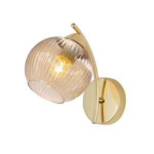 Candellux Kinkiet LUNORE 1xE27 40W złoty