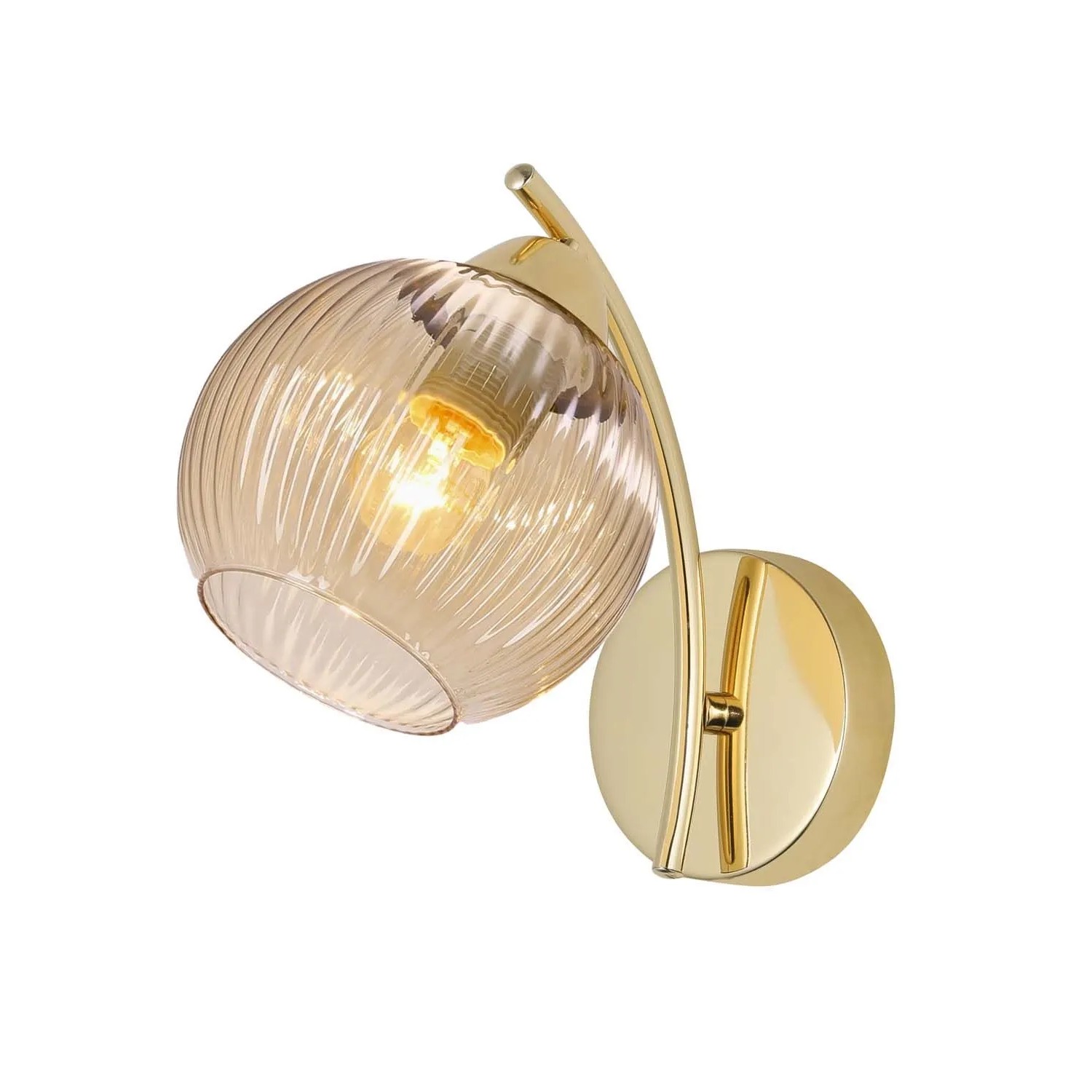 Candellux Kinkiet LUNORE 1xE27 40W złoty