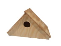 Budka lęgowa dla ptaków Czubatka - 16 x 27 x 13 cm