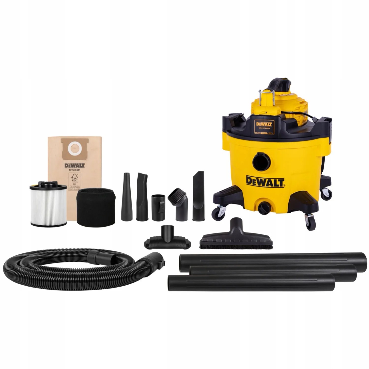 DeWALT Odkurzacz do pracy na sucho i na mokro DXV234P 1080W 34L