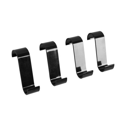 Instal Projekt Wieszak na grzejnik HS2 czarny 4 szt.