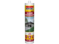 Soudal Silikon uniwersalny 280 ml beżowy Soudal Silikon uniwersalny 280 ml beżowy