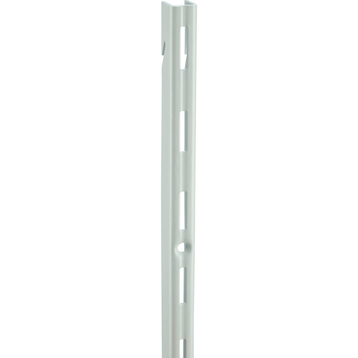 Szyna ścienna podwieszana pojedyncza 150 cm biały mat Garderoba Metalowa