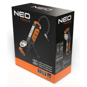 Neo Tools Lampa akumulatorowa z kompresorem 2000 mAh