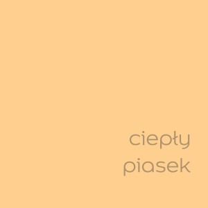 Próbka koloru farby do ścian t.b.t. w ciepłym odcieniu piasku.