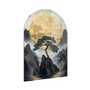STYLER Obraz Glasspik Arched SATO GS007 70 x 100 cm