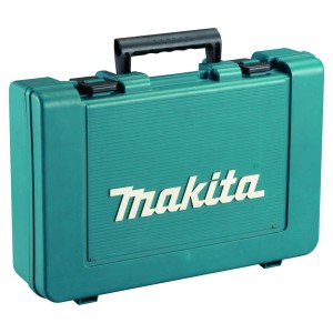 Walizka na młotowiertarkę Makita HR2470, turkusowa z czarnym uchwytem.