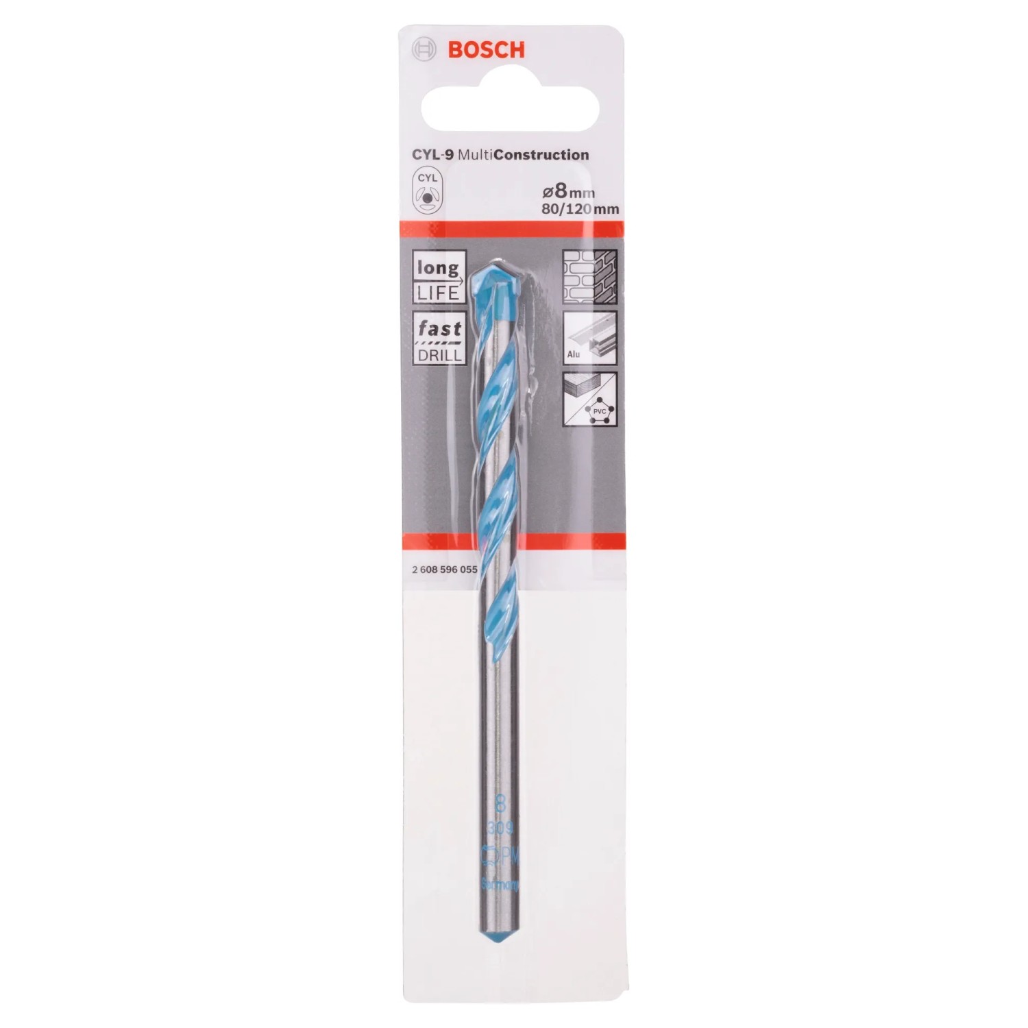 Bosch Professional Wiertło wielozadaniowe 8 x 120 mm
