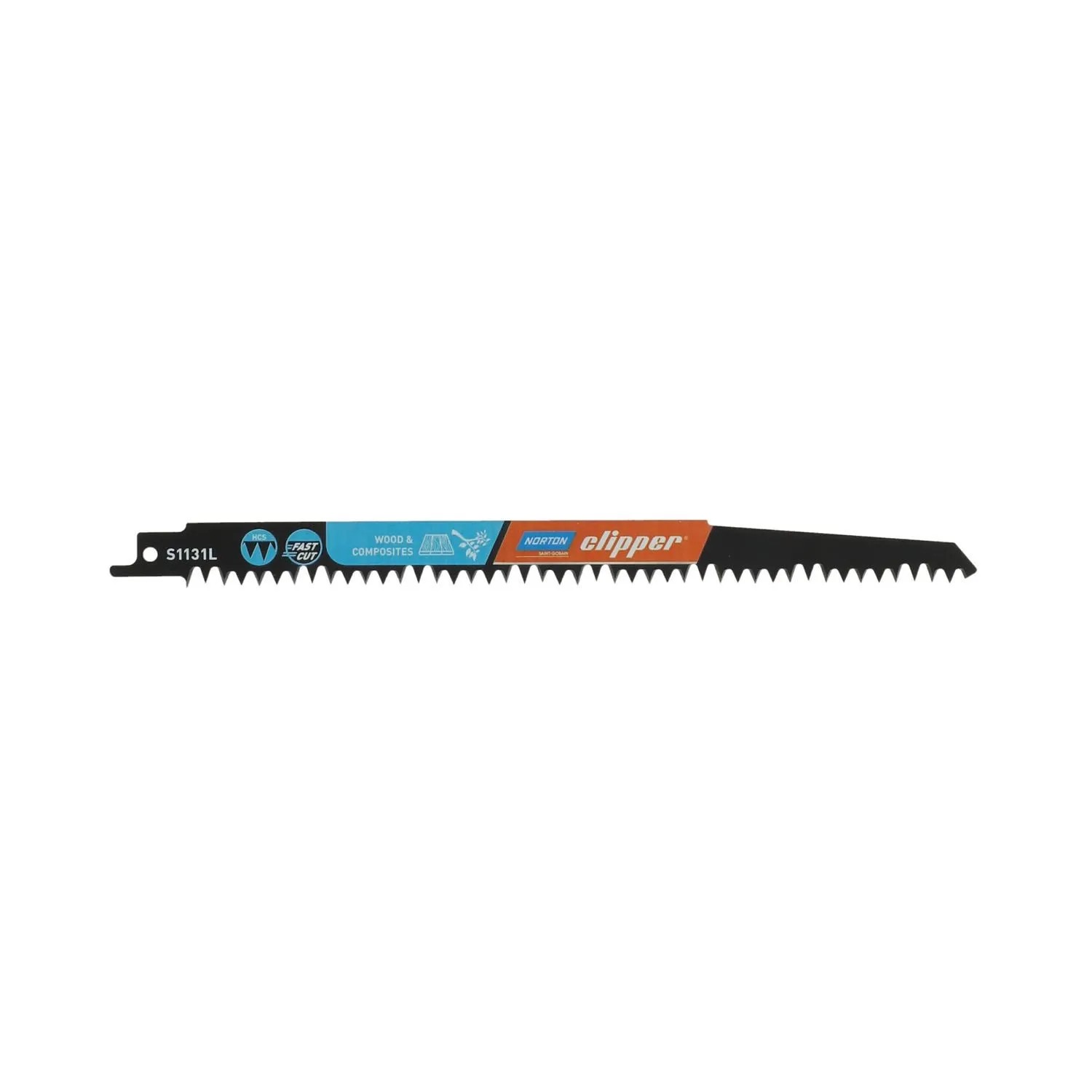 Norton Clipper Brzeszczoty do drewna twardego 240 mm - 2 szt.