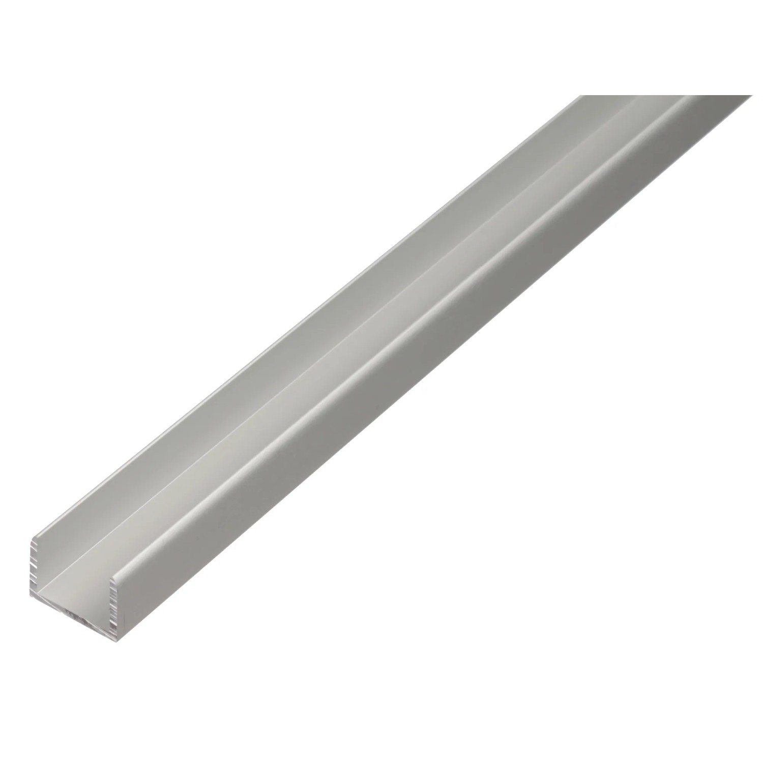 GAH Alberts Profil aluminiowy typu U 7,9 mm x 2000 mm
