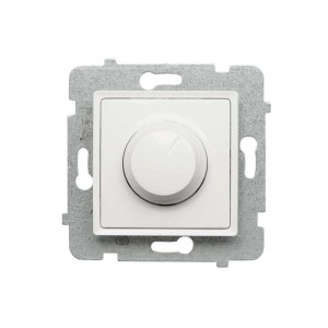 Biały ściemniacz t.b.t. do włączników i gniazdek.