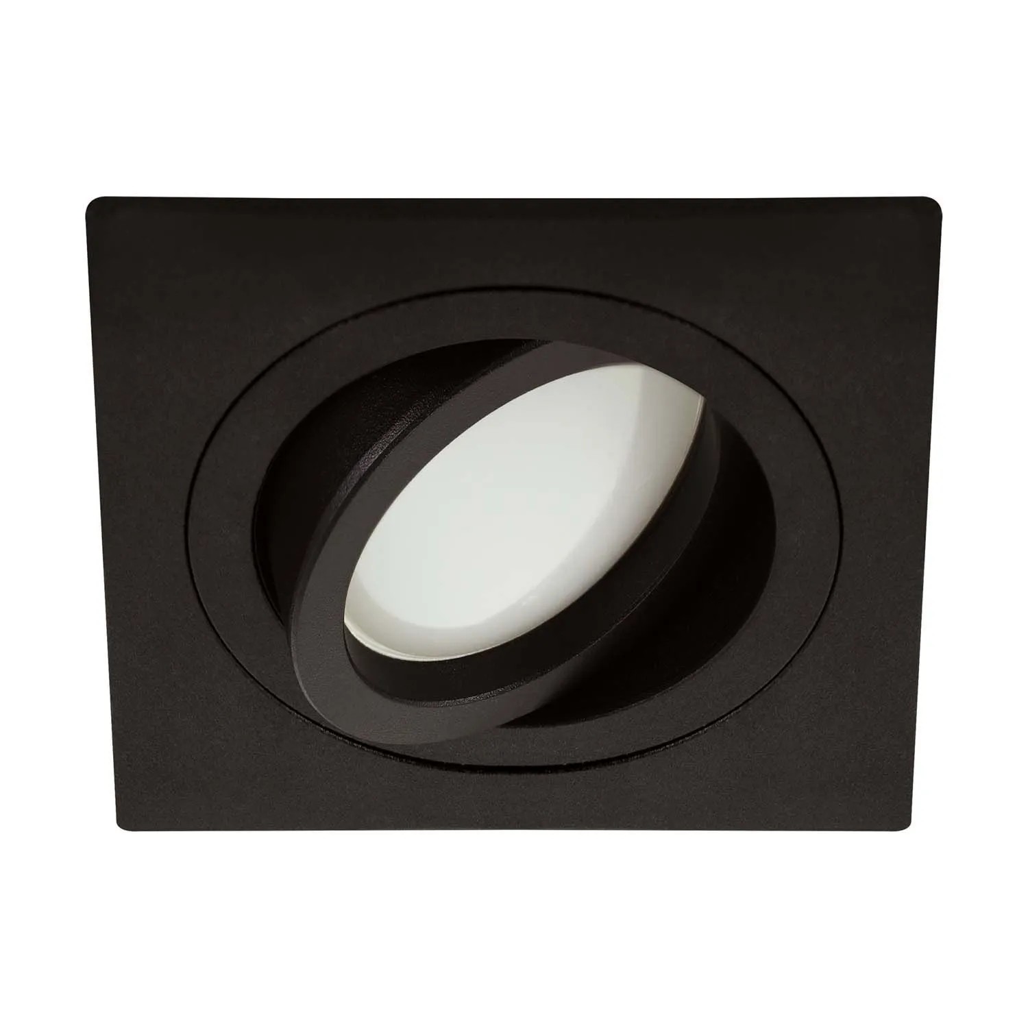 Struhm Lampa podtynkowa LUBA D 1xGU10/MR16 35W 9,3x9,3cm czarna