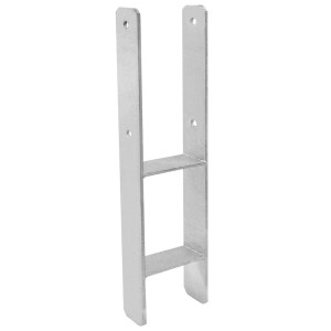 Akcesorium do ogrodzeń t.b.t., kolor srebrny, do montażu ogrodzeń.