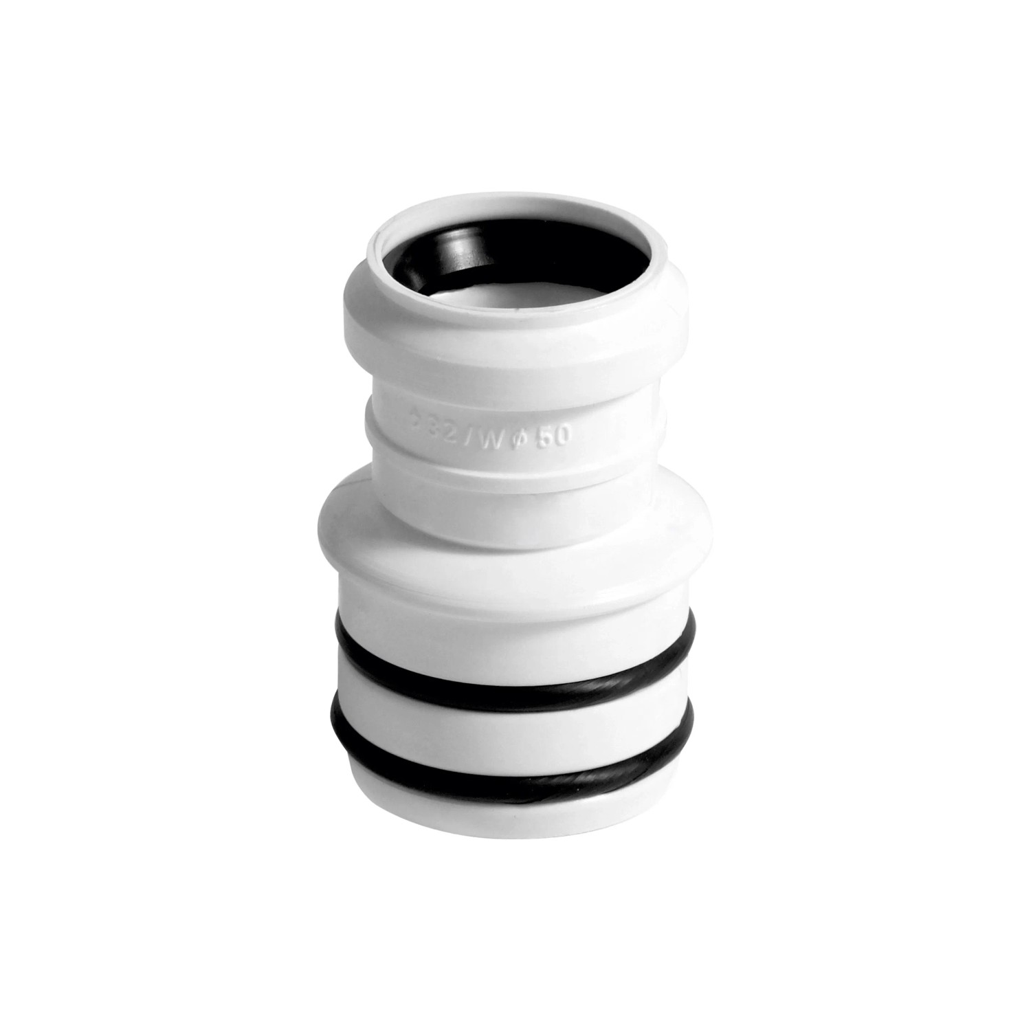 Tycner Redukcja kanalizacyjna kielichowa 50/32 mm biała
