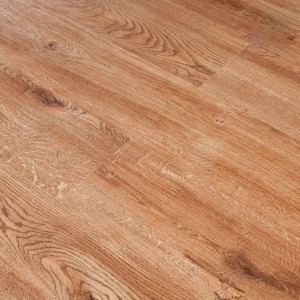 Zbliżenie paneli podłogowych t.b.t. o wyglądzie drewna. Panele z usłojeniem.