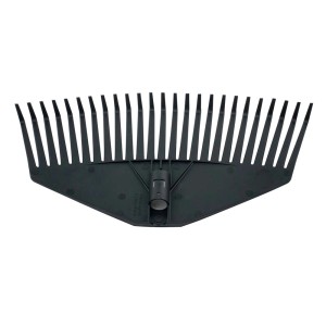 Czarna głowica grabi do prac ogrodowych, pasująca do trzonków, kategoria: Pielęgnacja ogrodu.