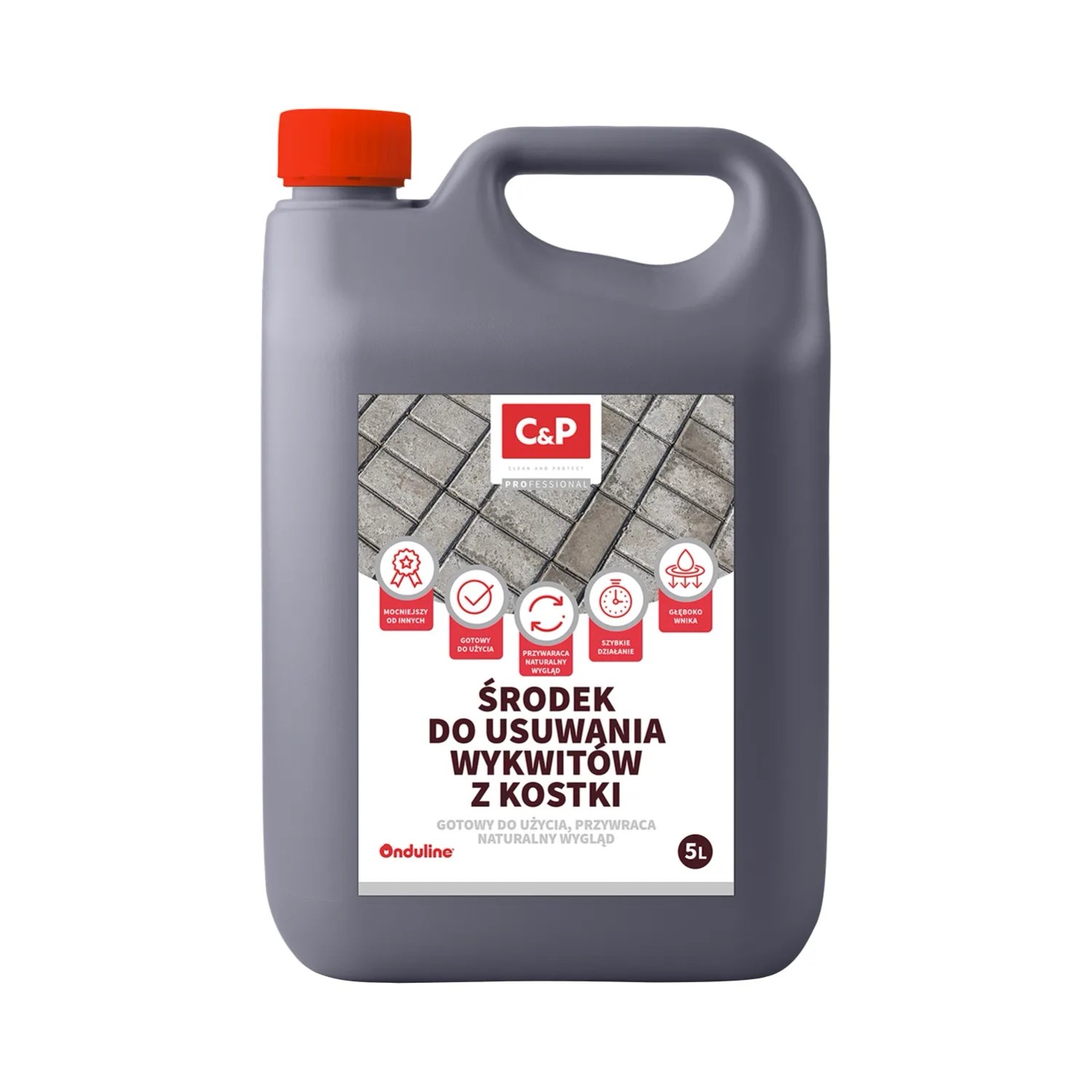 Onduline C&P Środek do usuwania wykwitów z kostki  5l