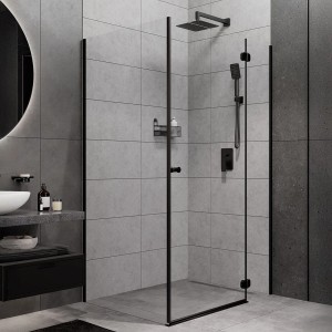 Valvex System prysznicowa podtynkowa Remo czarny