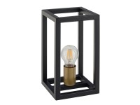 Lampa stołowa VIGO czarno-złota 1x60W E27 Lampa stołowa VIGO czarno-złota 1x60W E27