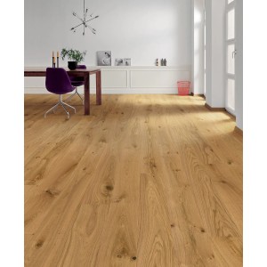 Deska podłogowa Dąb Rustic trójwarstwowa