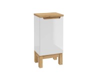 Defra Szafka stojąca Space 40 cm biała / dąb