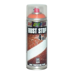 Dupli-Color Rust Stop lakier w sprayu, RAL 7011 szary żelazny, półmat, 400ml.