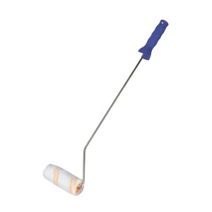 Wałek LUX Goldfaden XXL z niebieską rączką, wałek 12 cm do równego malowania.